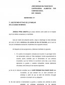 CONTROVERSIA ALIMENTOS POR COMPARECENCIA.