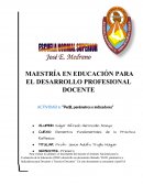 Perfil y parametros e indicadores