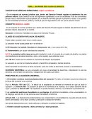 SUCESION POR CAUSA DE MUERTE.