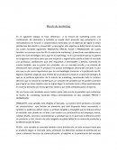 Mezcla de marketing.