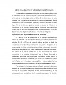LEYES DE LA CULTURA EN VENEZUELA Y EL ESTADO LARA