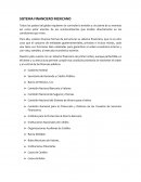 Sistema financiero mexicano. Gobierno Federal.