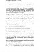 Antecedentes Históricos del Derecho Administrativo a Nivel Internacional y Nacional