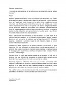Discurso: el gasolinazo “el precio de desentenderse de la política es el ser gobernado por los peores hombres”