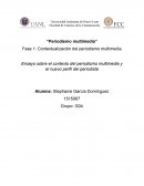 Periodismo multimedia” Fase 1: Contextualización del periodismo multimedia