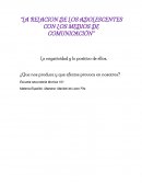Relacion de los adolescentes con los medios de comunicacion
