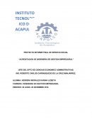 PROYECTO INFORME FINAL DE SERVICIO SOCIAL “ACREDITACION DE INGENIERIA EN GESTION EMPRESARIAL”