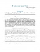 Analisis semiótico del Señor de los Anillos