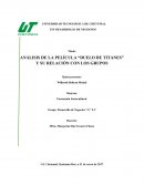 ANÁLISIS DE LA PELÍCULA “DUELO DE TITANES” Y SU RELACIÓN CON LOS GRUPOS