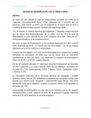 INDICES DE DESEMPLEO EN LOS ULTIMOS 5 AÑOS.