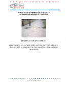 Adecuación de alcantarilla en el sector la Placa, parroquia Quiriquire, municipio Punceres, estado Monagas