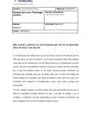 Psicología positiva. Ejercicio 3