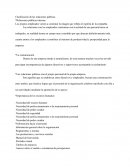 Clasificación de relaciones publicas