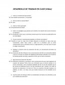 Ecologia. DESARROLLO DE TRABAJO EN CLASE (Video)