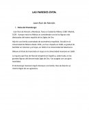 LAS PAREDES OYEN. Marco o contexto histórico del dramaturgo