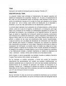 Aplicación del modelo de transporte para la empresa “Gordita S.A”