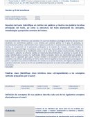 Referencia del documento reseñado