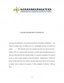 Analisis de un conflicto.