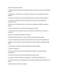 Según González ¿Cuáles son los dos aspectos que debe considerar una correcta metodología dl estado?. Página 1