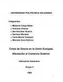 Crisis de Grecia en la Unión Europea.