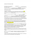 Convenio de reparacion de daños.