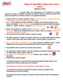 Reglamentos en la fabrica bimbo.