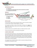 Instrucciones para jugar LOTERIA