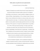 Politica optima en la gestión de la tesorería gubernamental