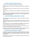 FACTORES Y PROBLEMAS CAPITALES DE LA ÉTICA