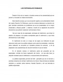 LOS ESPONSALES ROMANOS