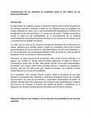 Implicaciones de los derechos de propiedad sobre el uso óptimo de los recursos naturales