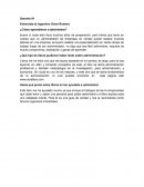 Entrevista a dos gerentes de negosios.