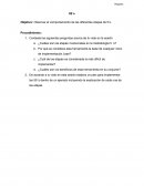 Objetivo: Observar el comportamiento de las diferentes etapas de 5’s.