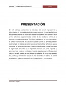 CONTROL Y CAMBIO ORGANIZACIONALES.