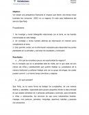 Ver desde una perspectiva financiera el impacto que tienen una tienda virtual business two consumer (B2C) en un negocio. En este caso hablaremos del servicio Spa Party.