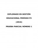 DIPLOMADO EN GESTIÓN EDUCACIONAL PERÍODO P3