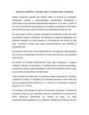 Un Articulo Científico: Somato tipo y Composición Corporal