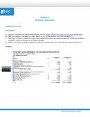 Indica de acuerdo al ejemplo siguiente la NIF que corresponde a las cuentas de los estados financieros.