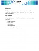 Investiga las aportaciones que han hecho los matemáticos Diofanto de Alejandría, François Viète, Rene Descartes, Hermann Grassmann, José Antonio Stephan de la Peña Mena al álgebra.