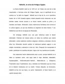 Nefertiti, la reina del Antiguo Egipto.