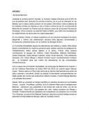 APOGEO ANTECEDENTES