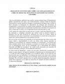 CREACION DE UN INVENTARIO SOBRE LAS AVES QUE HABITAN EL CERRO DE ARMAS DEL MUNCIPIO DE LANDAZURI SANTANDER COLOMBIA