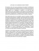 ¿Por qué los colombianos somos pobres?