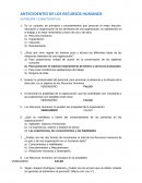 Preguntas recursos humanos.