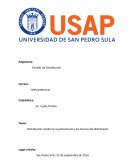 Canales de Distribución Distribución moderna no alimentaria y las marcas del distribuidor