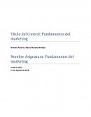 Funadmentos del Marketing