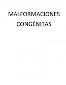 HISTORIA DE LAS MALFORMACIONES CONGENITAS