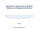 Diplomado en Elaboración de Políticas Públicas con Perspectiva de Género