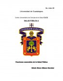 Funciones esenciales de la salud publica .