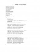 Código Visual Studio